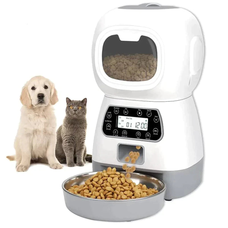 Alimentador Automático para Cães e Gatos - Eu Pagaria