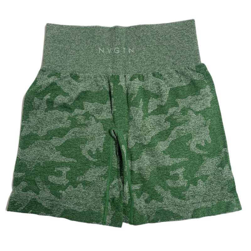 Shorts sem costura camuflado - Eu Pagaria