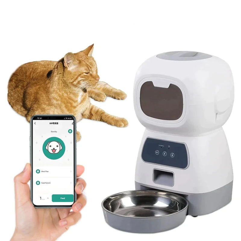 Alimentador Automático para Cães e Gatos - Eu Pagaria